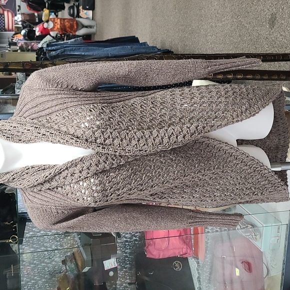 Angel Of The North Sweaters - Angel of the North M taupe sweater